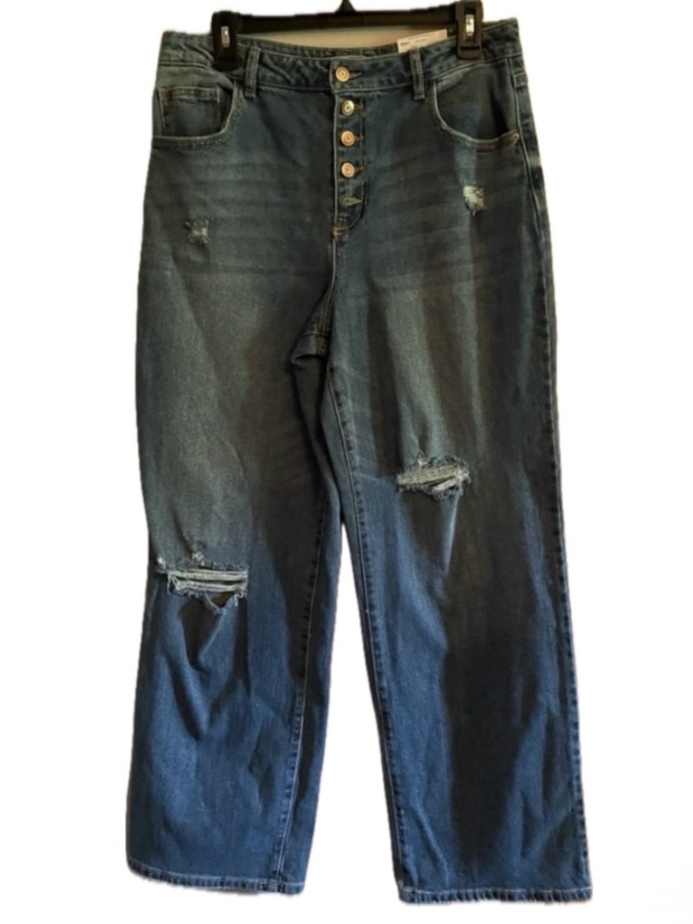 NWT SO Juniors sz 13 Super High Rise Wide Leg jeans
